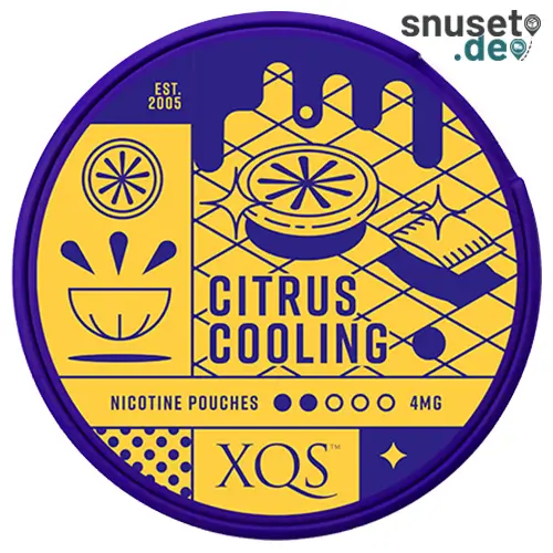 Xqs Citrus Cooling 4 mg 2