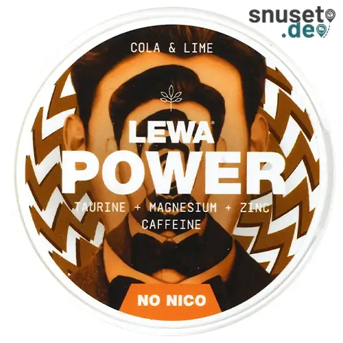 Lewa Power Functional Cola Lime 50mg Koffein Snus