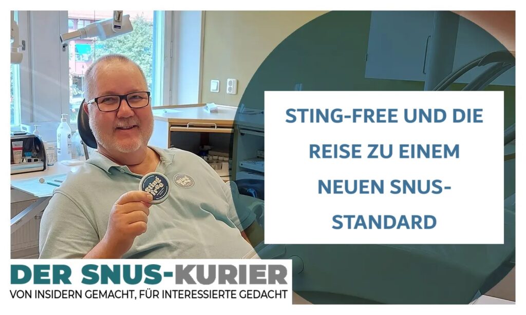Stingfree und die reise zu einemm neuen snusstandard