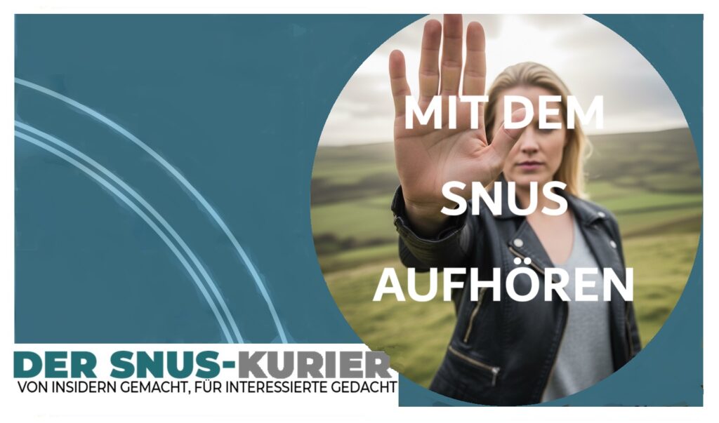 mit dem snus-aufhoeren schritt fuer schritt